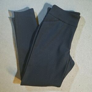 Versona Black Waffle Textured‎ Pants